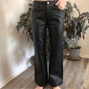EUC Newport News leather pants